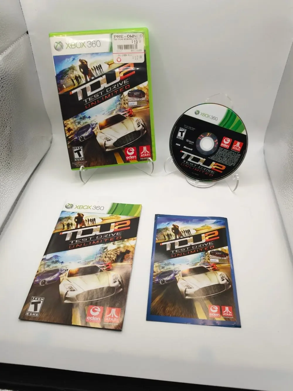 Test Drive Unlimited 2 Xbox 360 CIB Complete With Manual
